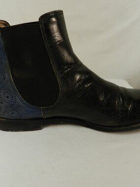 Fratelli Rossetti Leather color-block ankle boots grunge Italy Size 37.5 US 7.5